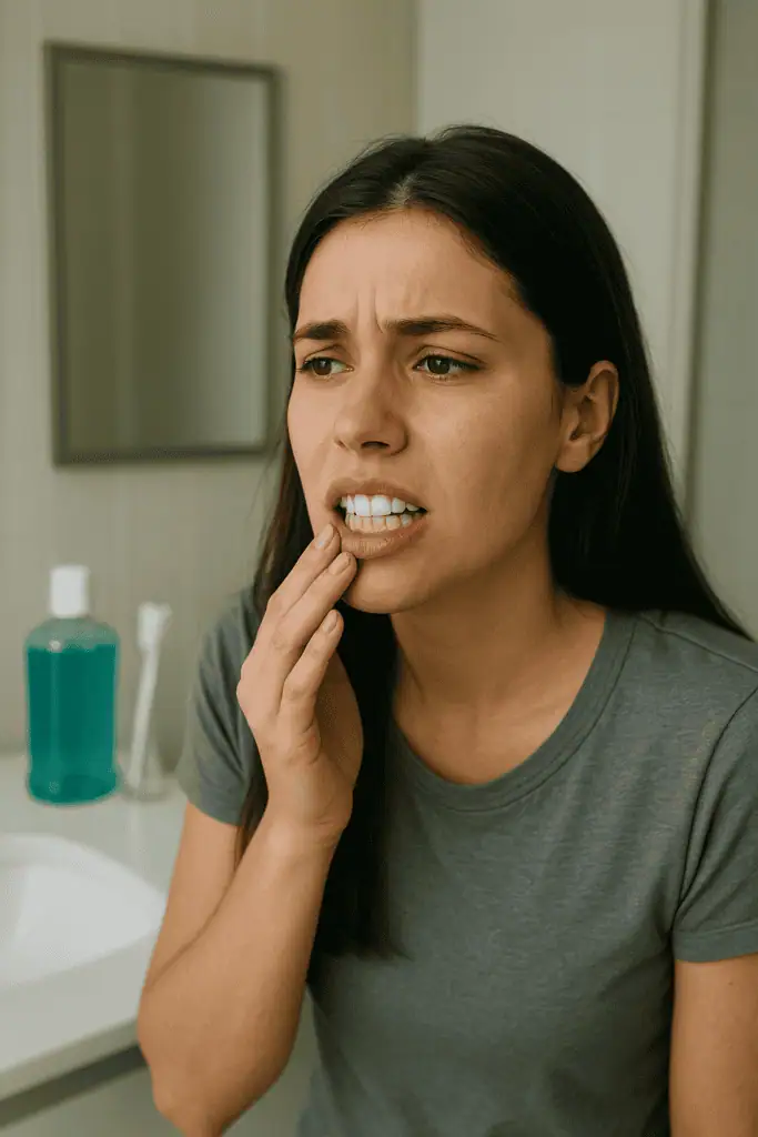¿Qué significa tener manchas blancas en los dientes?